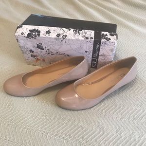 Chinese Laundry Nude Wedge